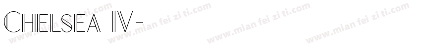 Chelsea IV字体转换